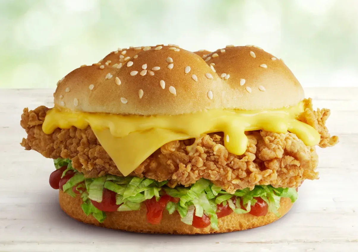 Cheesey Zinger Burger