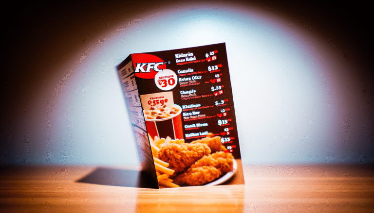 kfc menu with prices australia