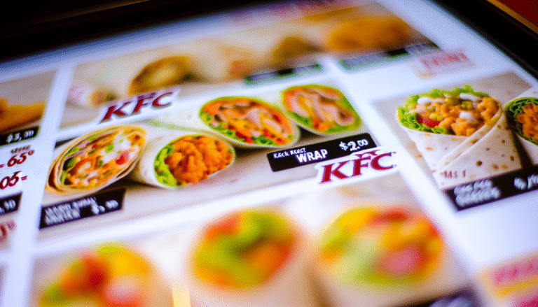 KFC Wrap menu prices