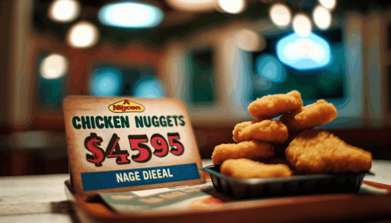 KFC $4.95 nuggets deal